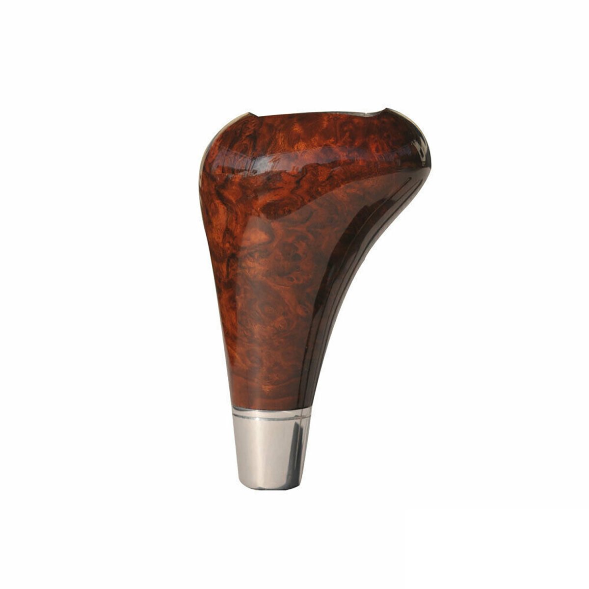 Mercedes Benz W210 Gear Shift Knob - Omac - Bajonet-Walnut Without Emblem - '96-'03 Mercedes Benz W210 Gear Shift Knob - Omac - Bajonet-Walnut Without Emblem - '96-'03